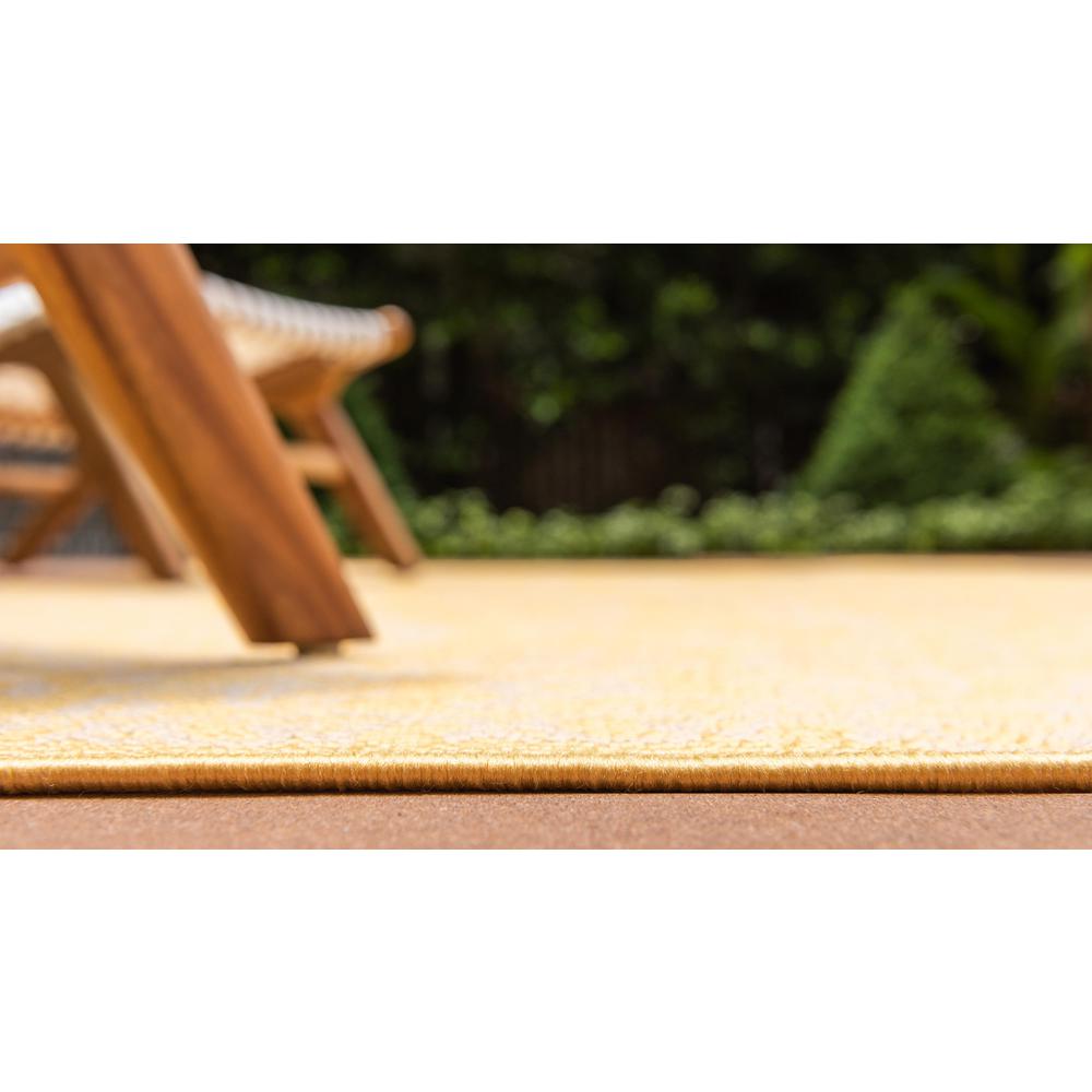 Outdoor Allover Rug, Yellow (8' 0 x 11' 4). Picture 5