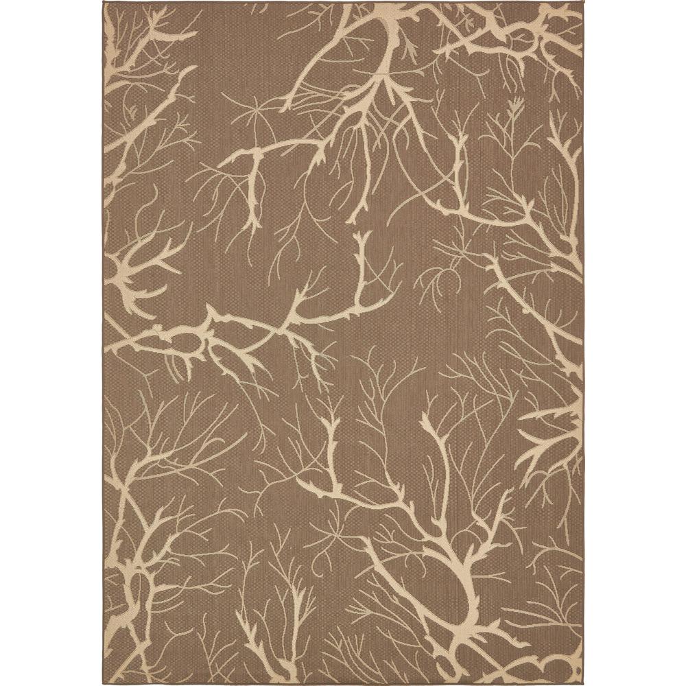 Outdoor Branch Rug, Brown (8' 0 x 11' 4). Picture 2