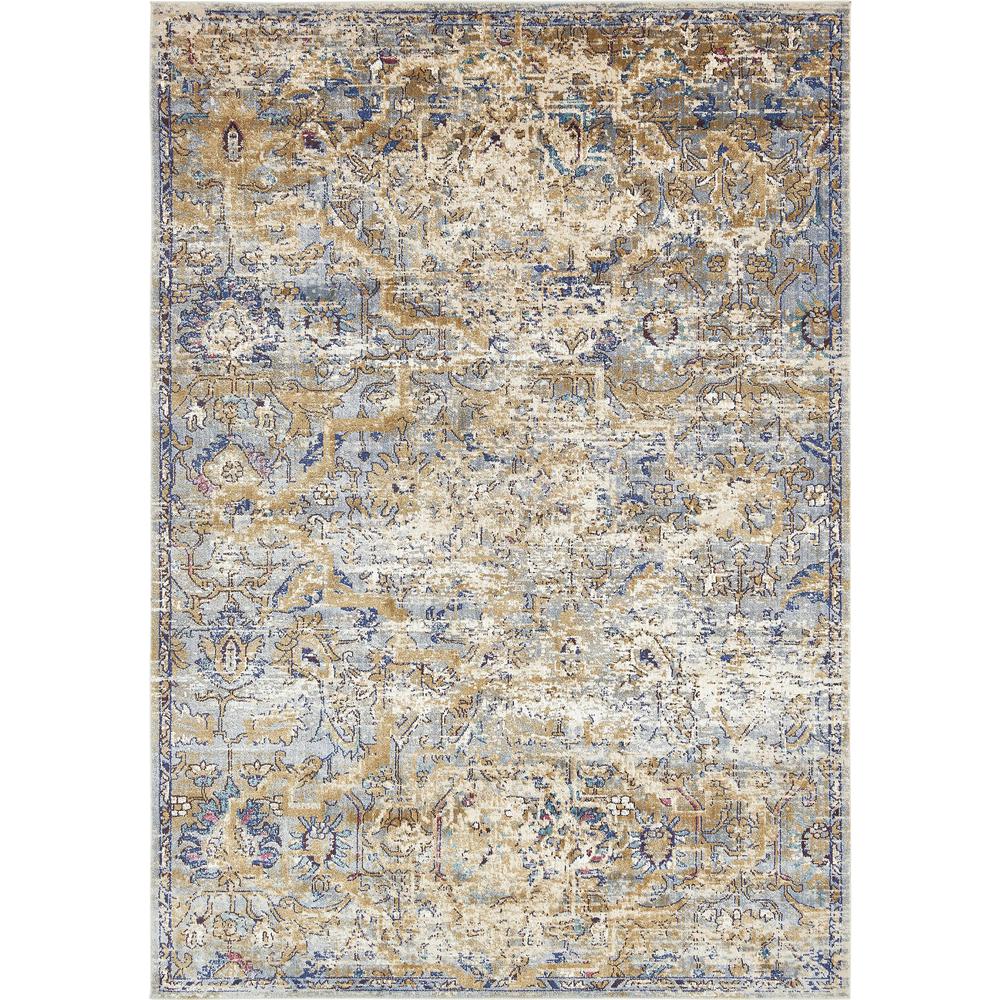 Assisi Augustus Rug, Tan (7' 0 x 10' 0). Picture 2