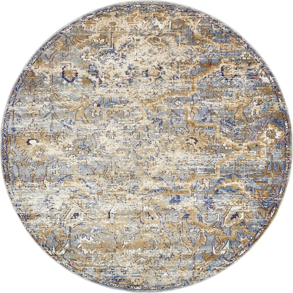 Assisi Augustus Rug, Tan (8' 0 x 8' 0). Picture 2