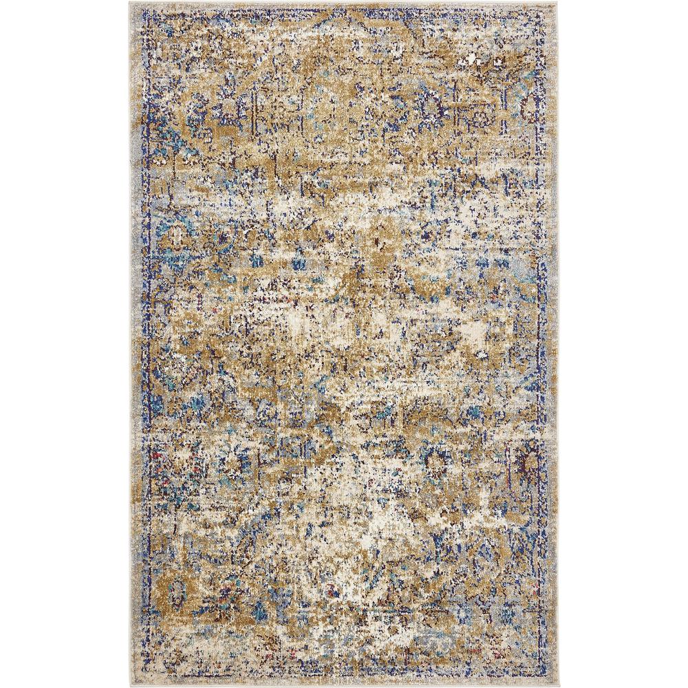 Assisi Augustus Rug, Tan (3' 3 x 5' 3). Picture 2