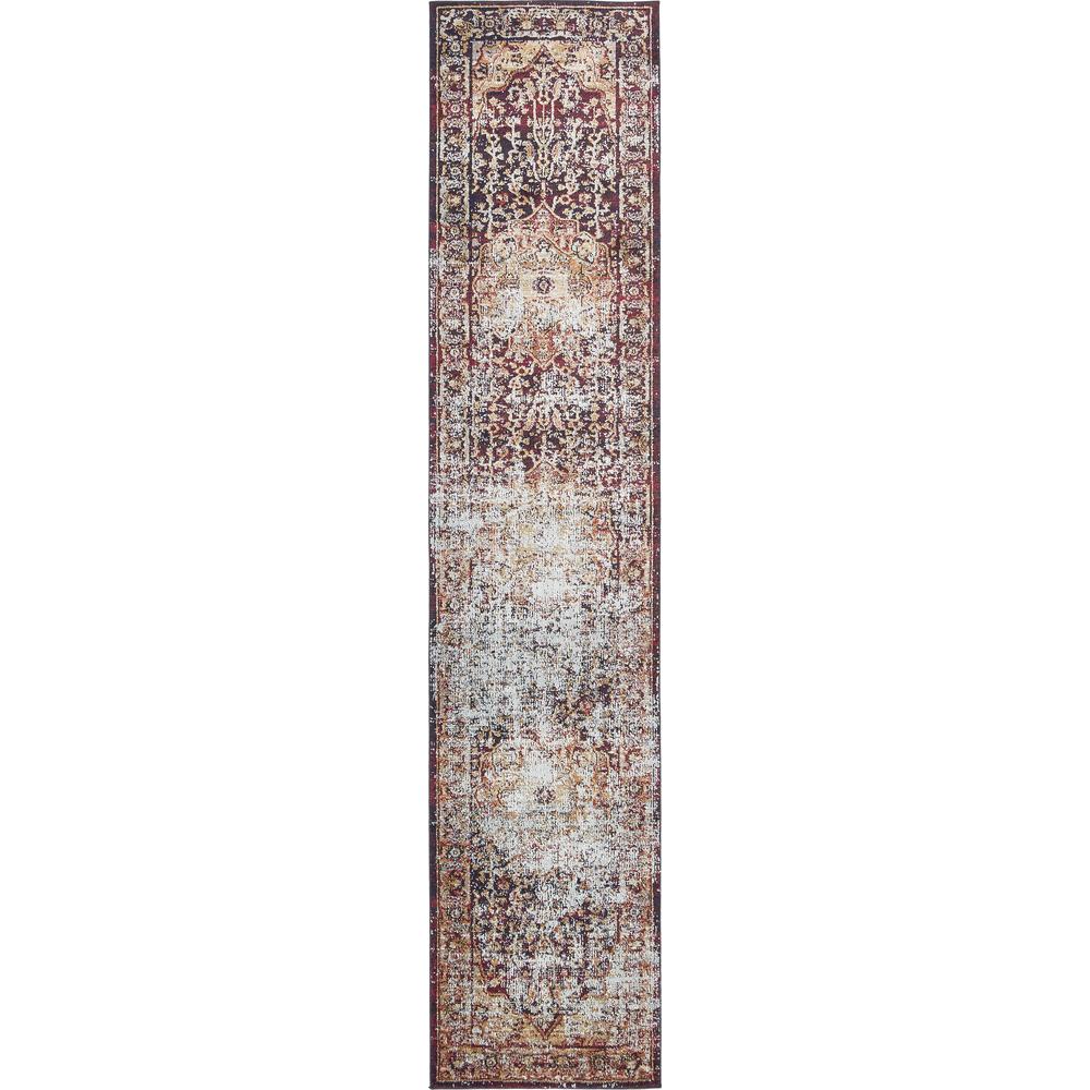 Turin Augustus Rug, Rust Red (2' 7 x 12' 2). Picture 2