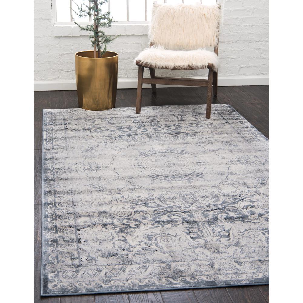 Chateau Grant Rug, Navy Blue (8' 0 x 10' 0). Picture 2