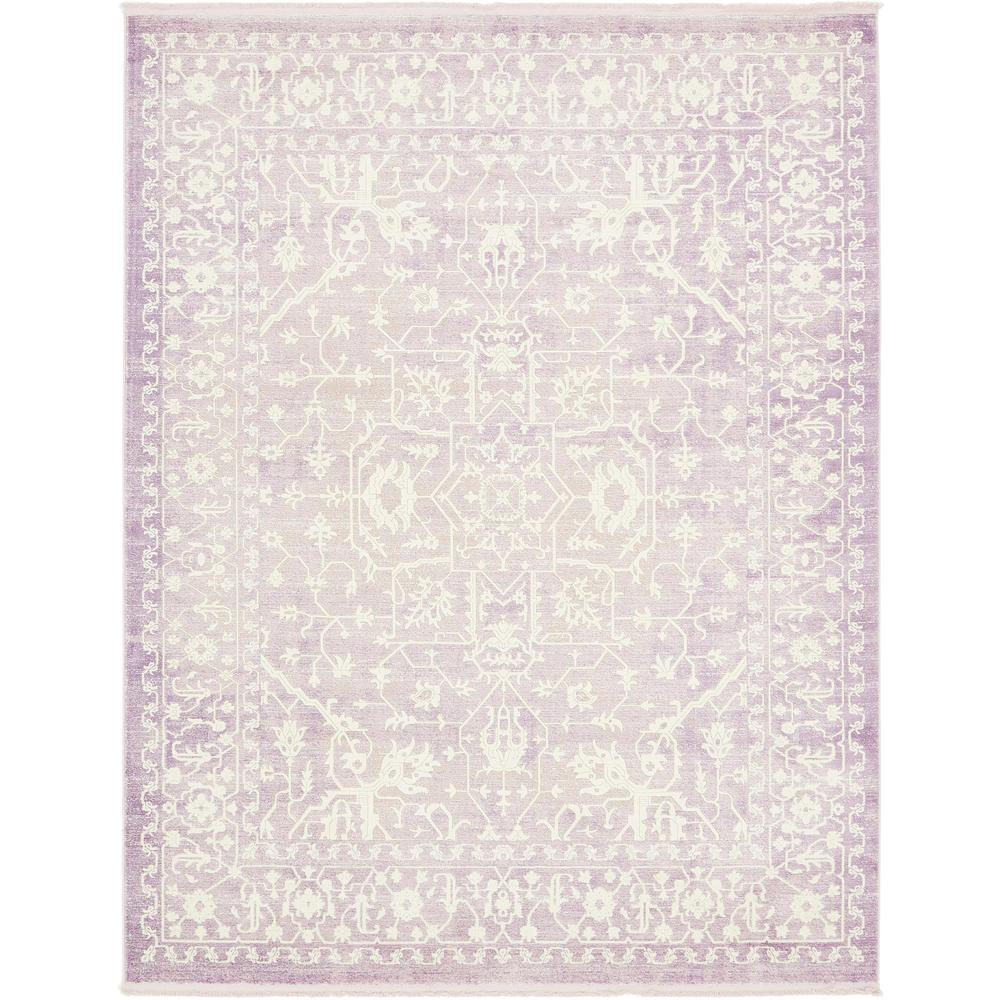 Olympia New Classical Rug, Purple (8' 0 x 10' 0). Picture 2