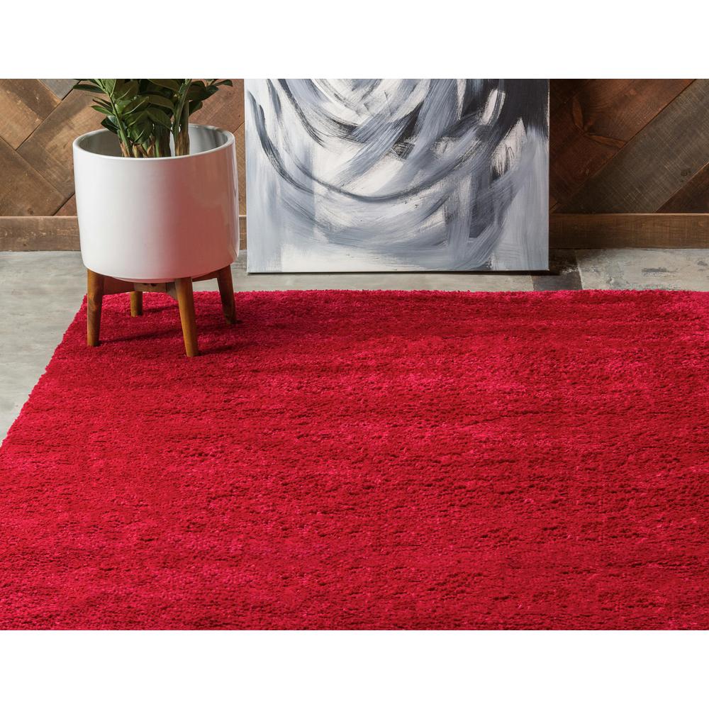 Calabasas Solo Rug, Red (3' 3 x 5' 3). Picture 3