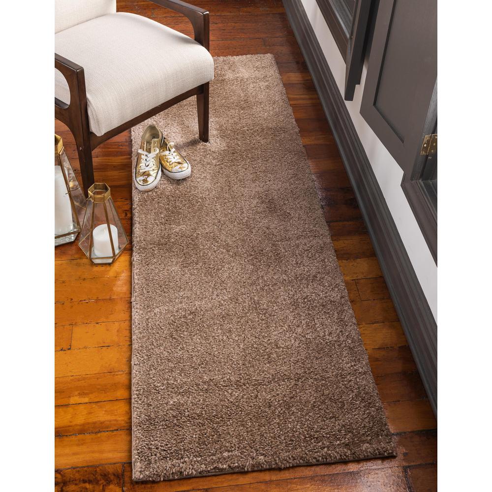 Calabasas Solo Rug, Light Brown (2' 2 x 13' 0). Picture 2