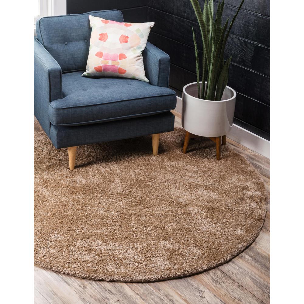 Calabasas Solo Rug, Light Brown (8' 0 x 8' 0). Picture 2