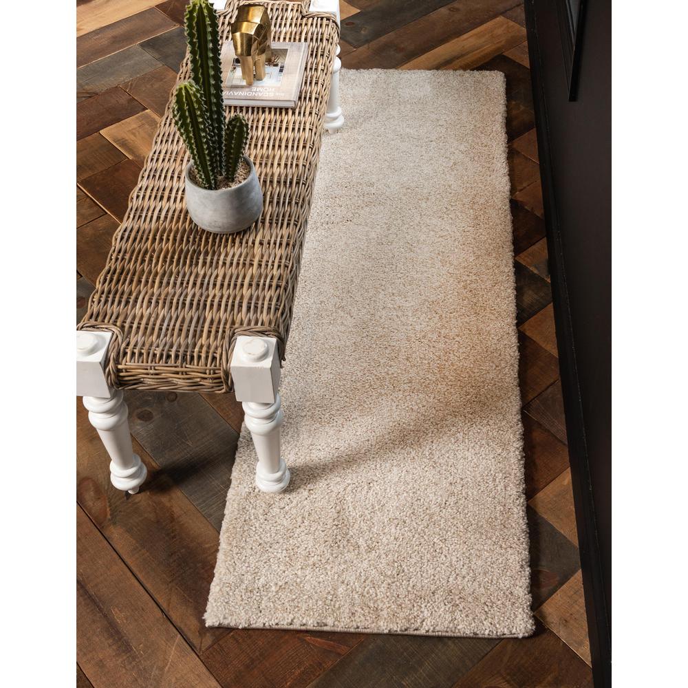 Calabasas Solo Rug, Ivory (2' 2 x 13' 0). Picture 2
