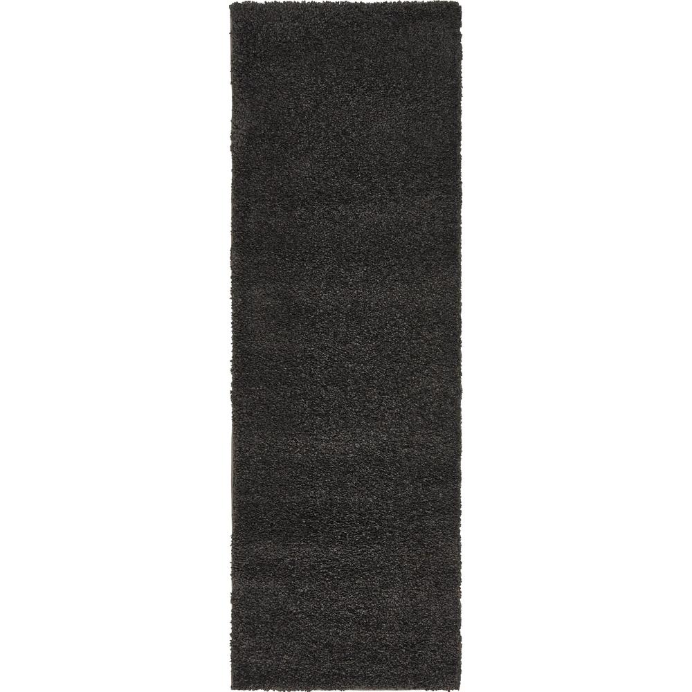 Calabasas Solo Rug, Charcoal (2' 2 x 6' 7). Picture 5