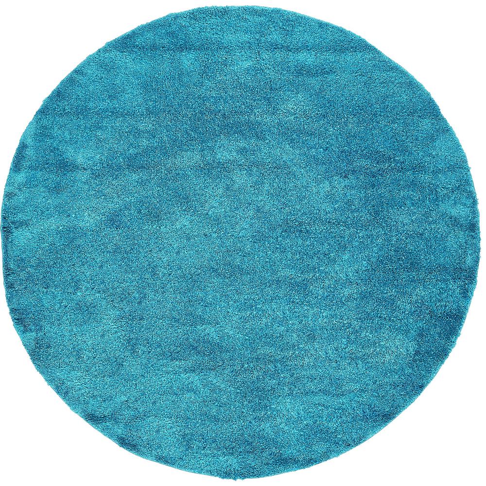 Calabasas Solo Rug, Turquoise (8' 0 x 8' 0). Picture 2