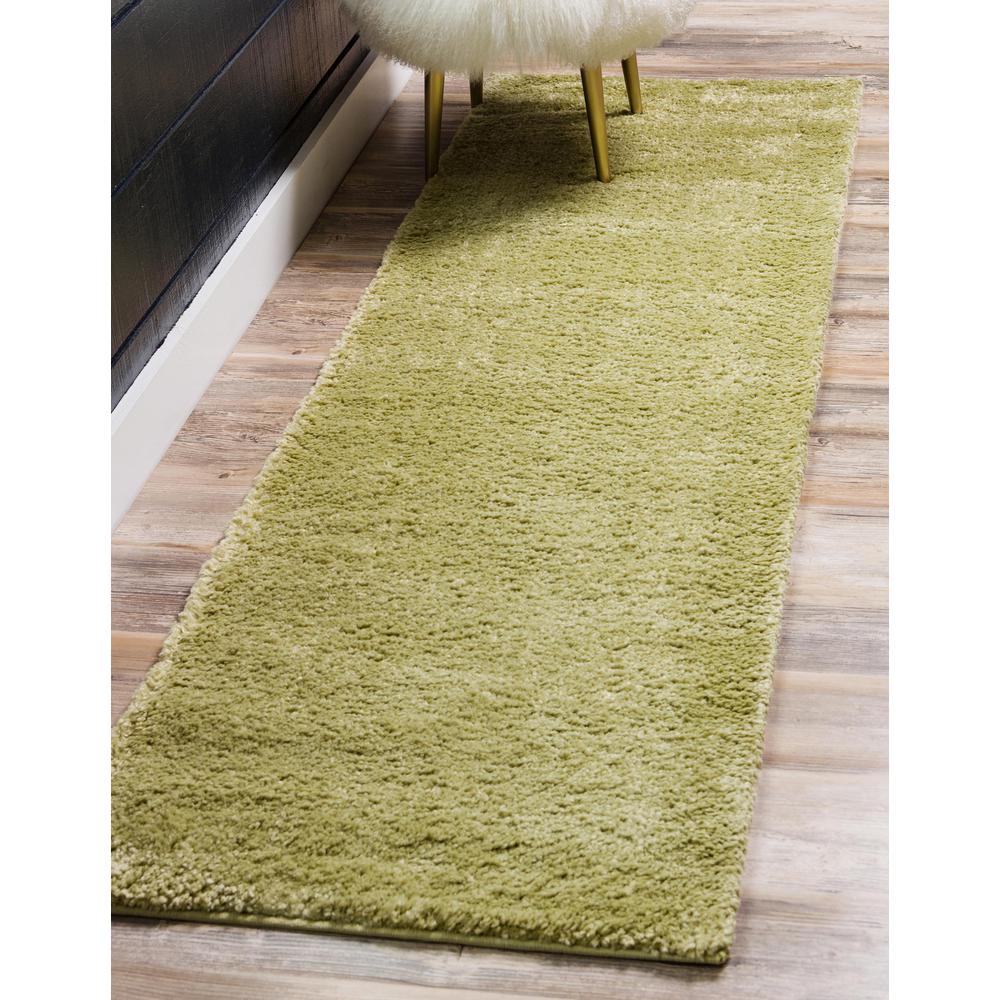 Calabasas Solo Rug, Light Green (2' 2 x 13' 0). Picture 2