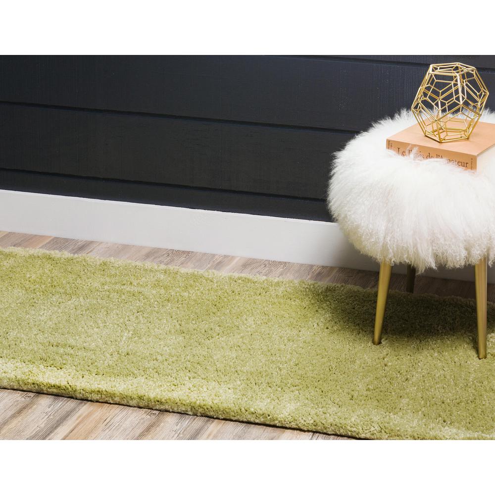 Calabasas Solo Rug, Light Green (2' 2 x 13' 0). Picture 3