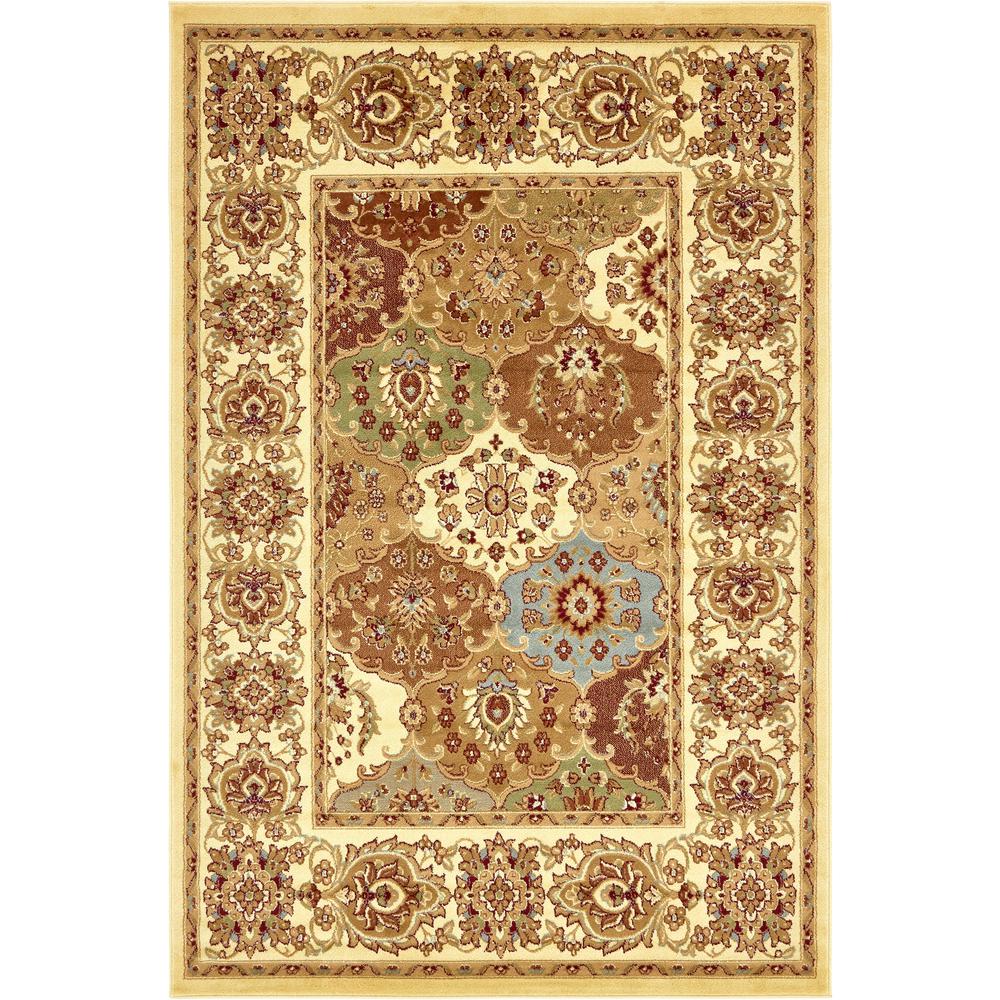 Athens Voyage Rug, Ivory (6' 0 x 9' 0). Picture 2