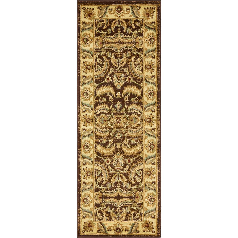 Hickory Voyage Rug, Brown (2' 2 x 6' 0). Picture 2