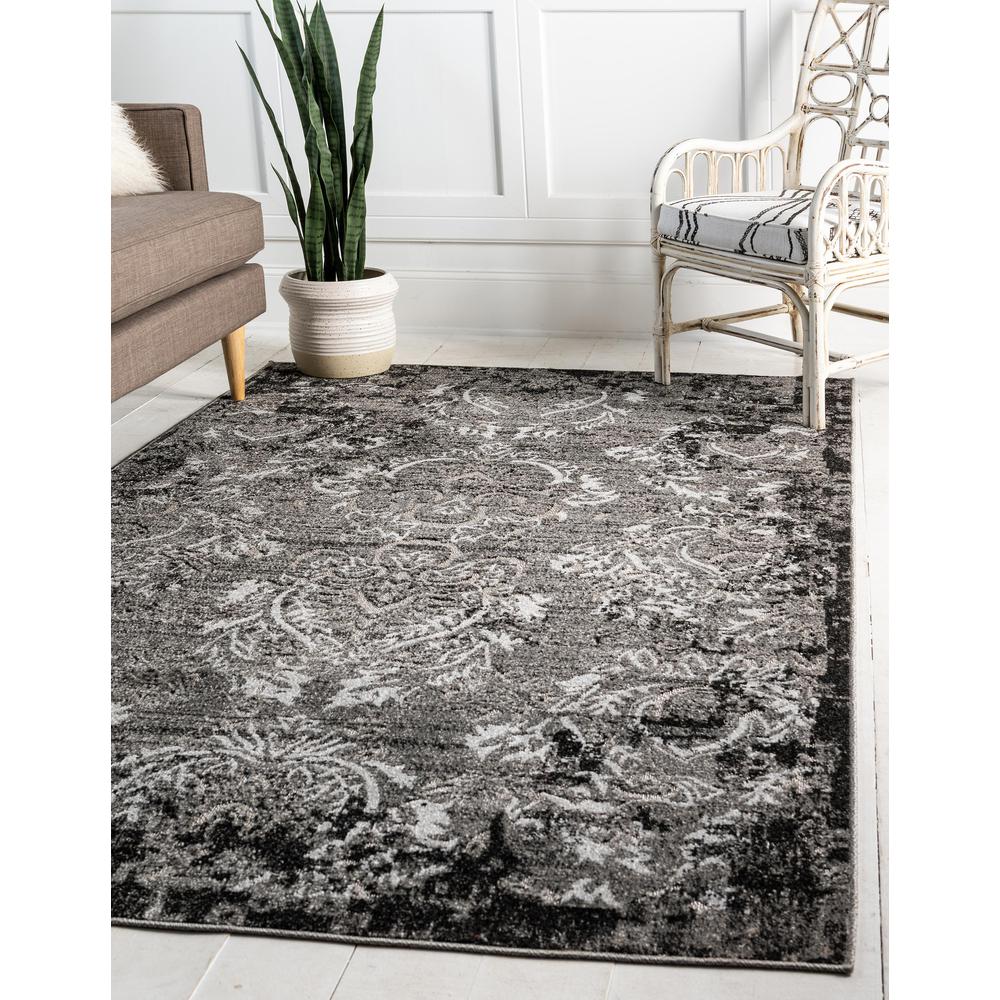 Manchester Indoor/Outdoor Rug, Light Gray (8' 0 x 10' 0). Picture 2