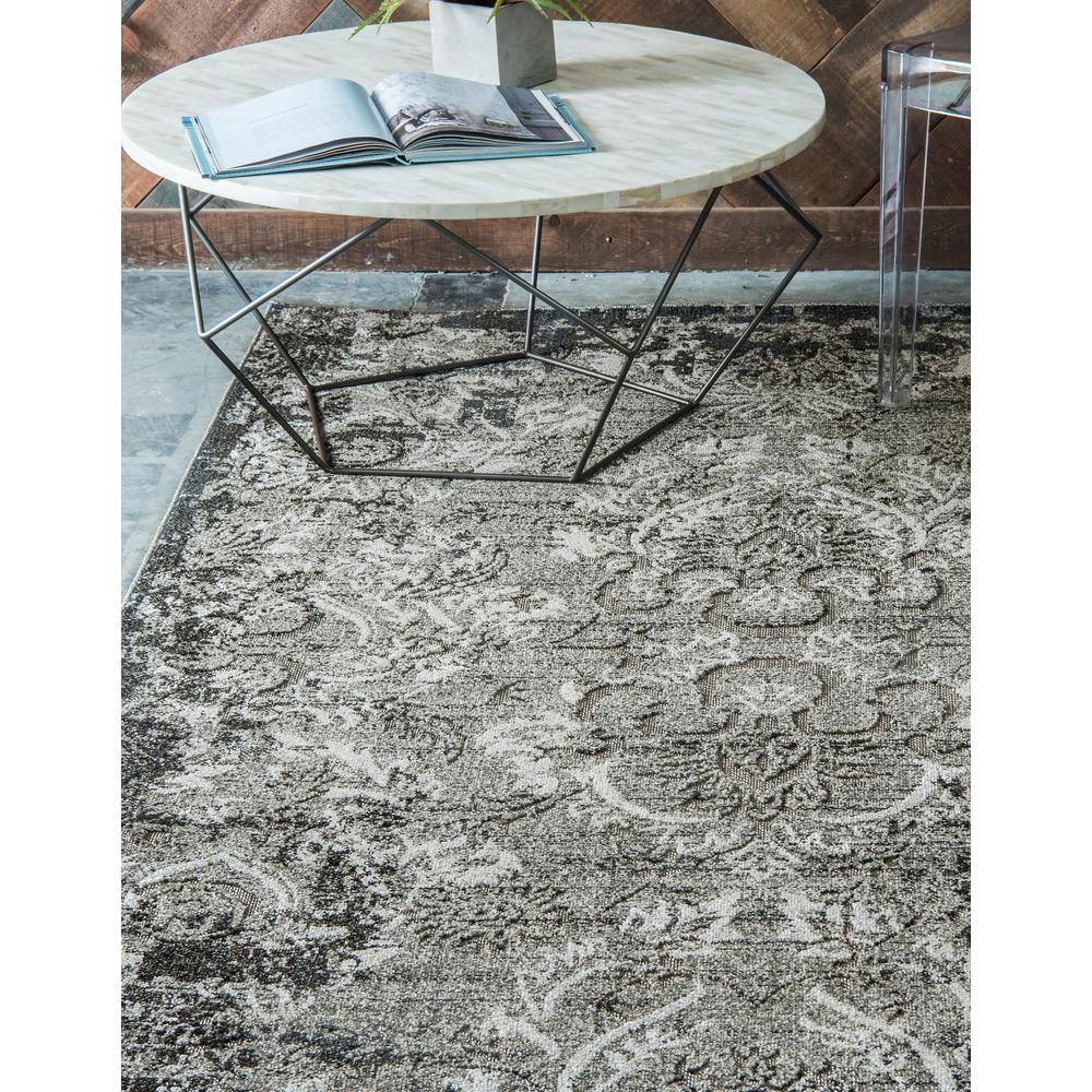 Manchester Indoor/Outdoor Rug, Light Gray (8' 0 x 10' 0). Picture 4
