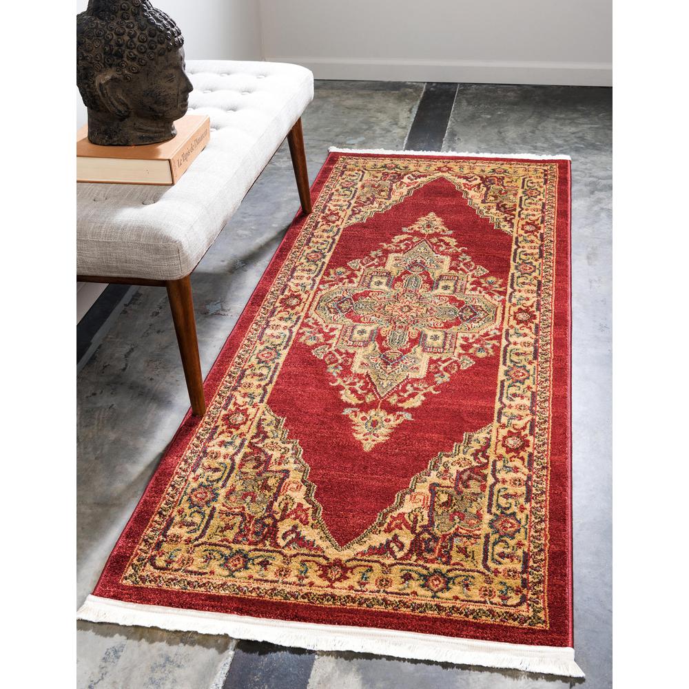 Arsaces Sahand Rug, Red (2' 7 x 6' 7). Picture 2