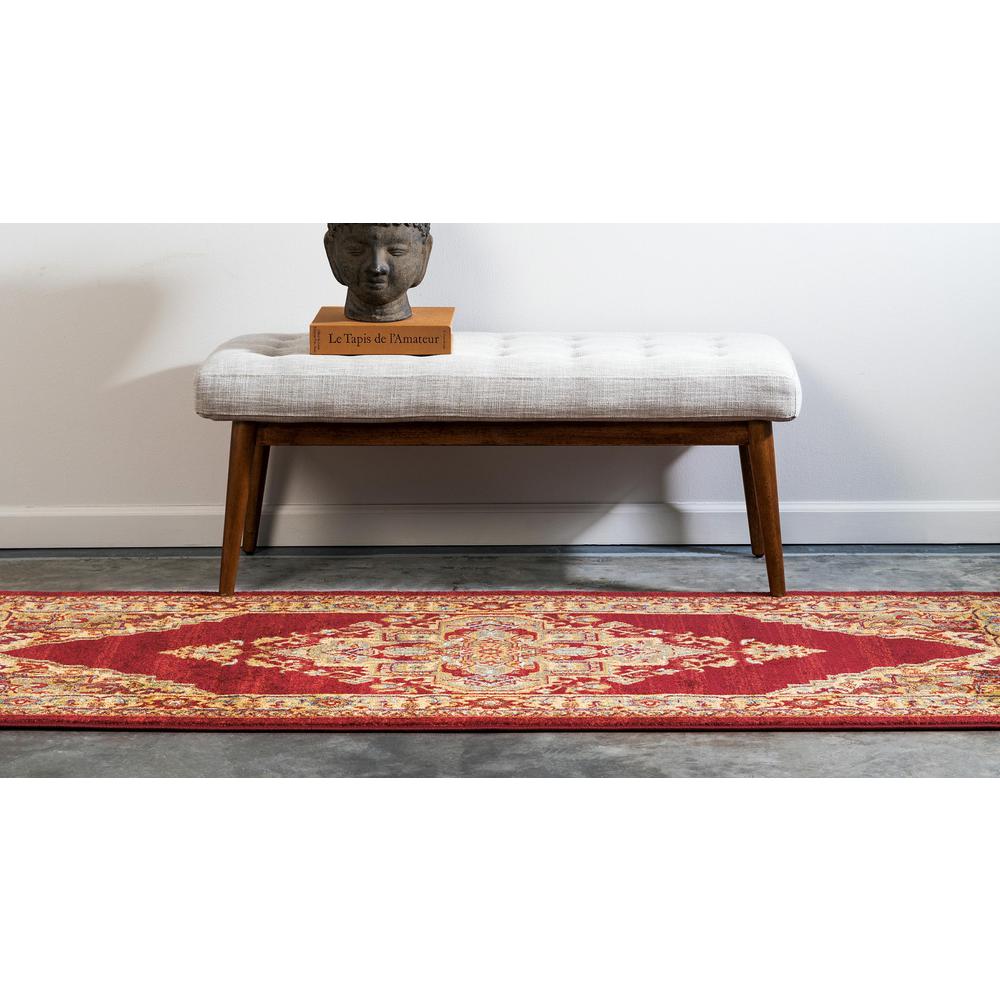 Arsaces Sahand Rug, Red (2' 7 x 6' 7). Picture 4