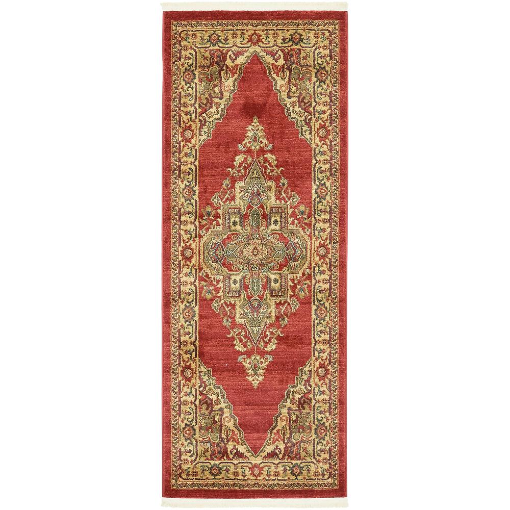 Arsaces Sahand Rug, Red (2' 7 x 6' 7). Picture 5