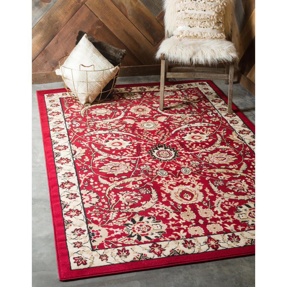 Cape Cod Espahan Rug, Red (8' 0 x 10' 0). Picture 2