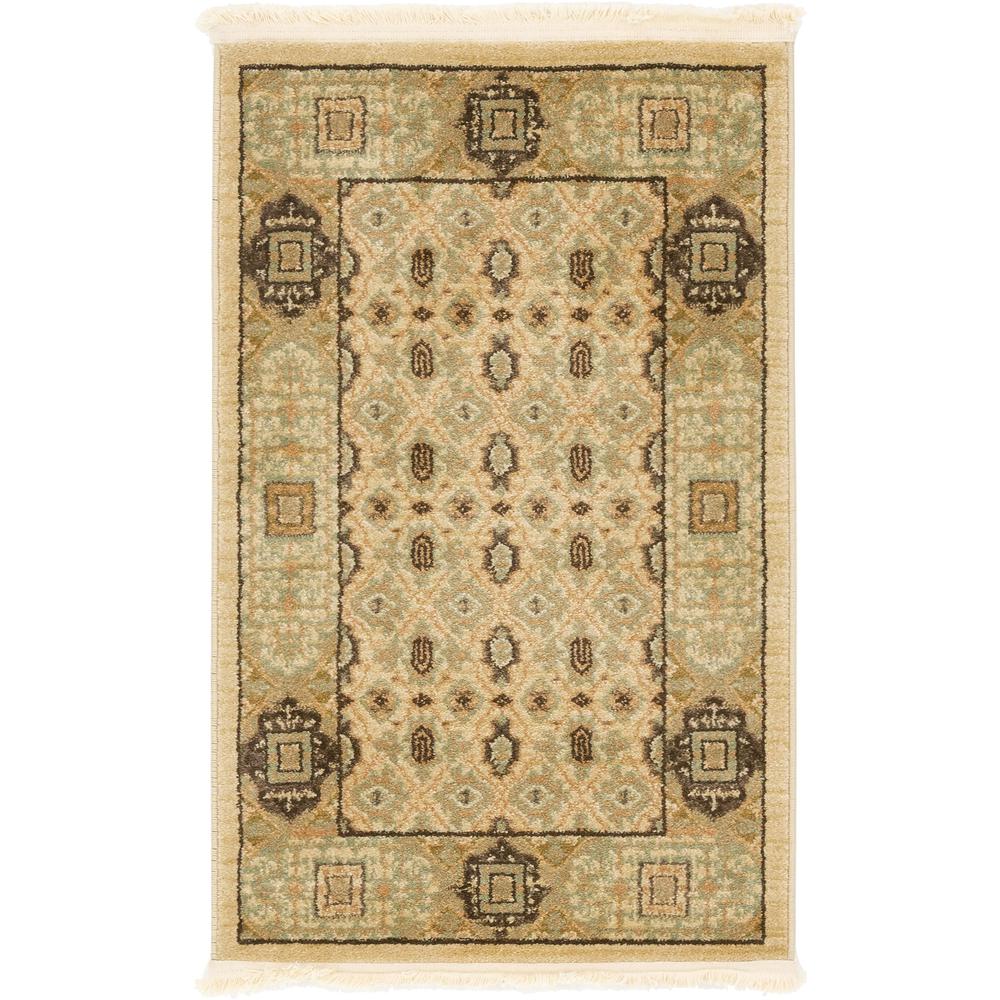 Jefferson Palace Rug, Tan (2' 0 x 3' 0). Picture 2