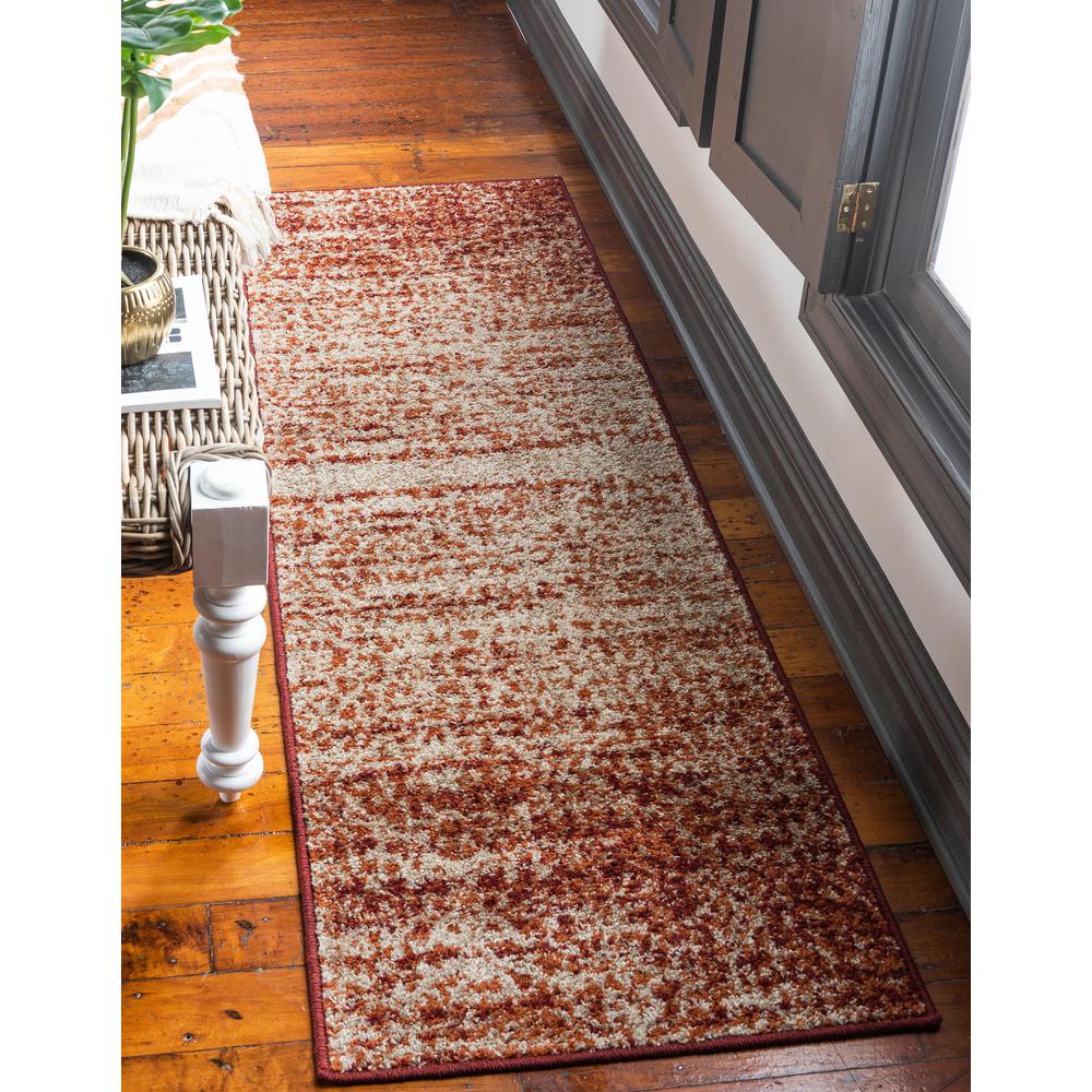 Autumn Traditions Rug, Terracotta (2' 0 x 6' 0). Picture 2