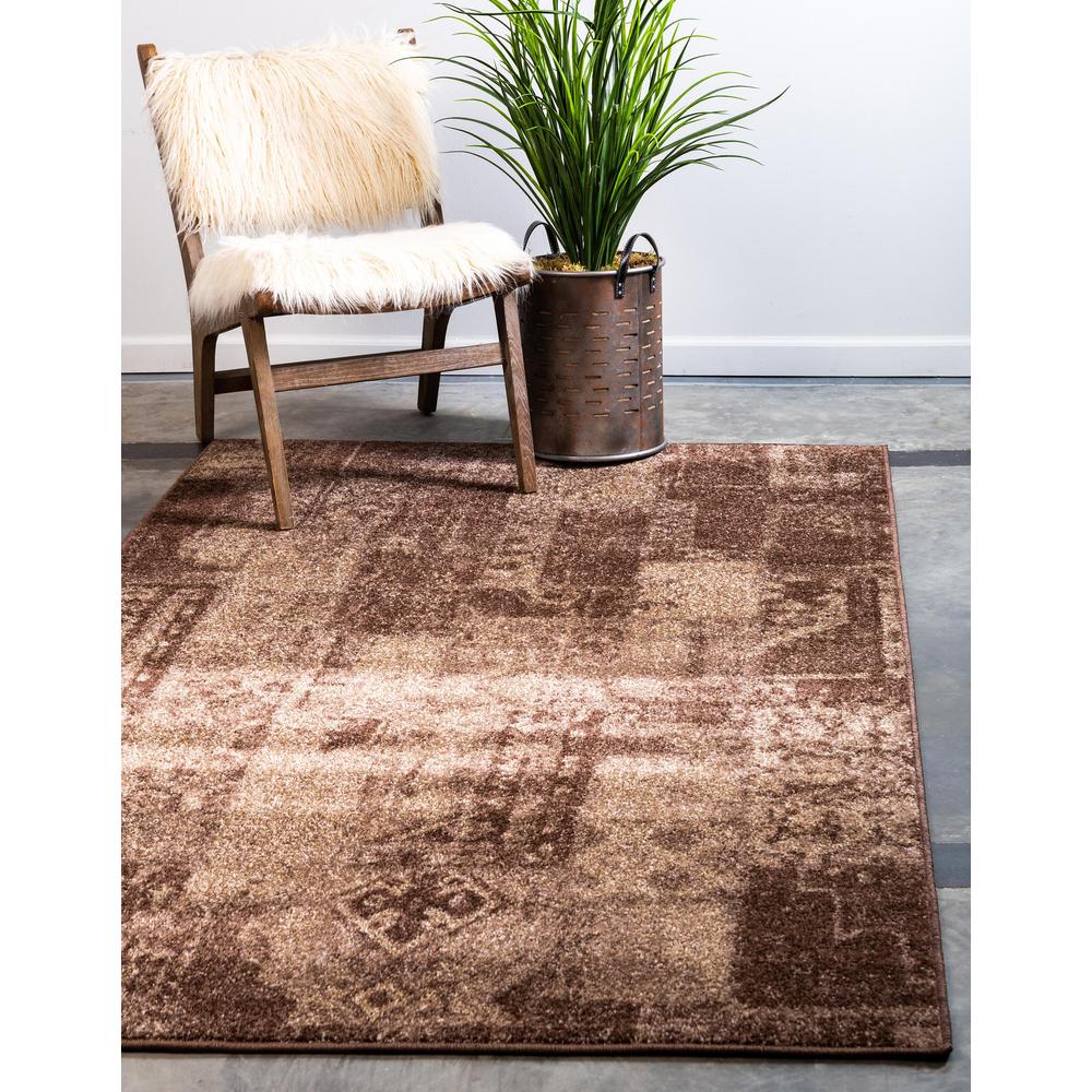 Autumn Plymouth Rug, Brown (5' 0 x 8' 0). Picture 2