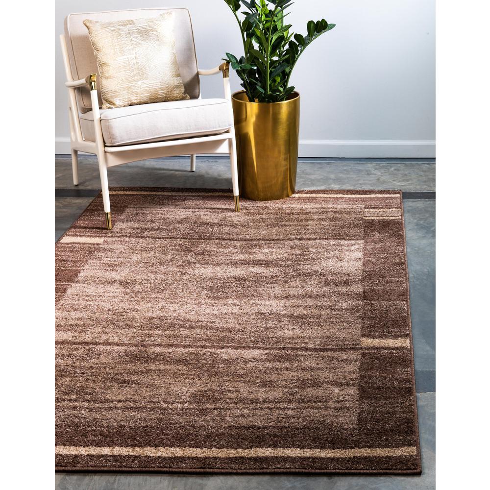 Autumn Foilage Rug, Brown (5' 0 x 8' 0). Picture 2