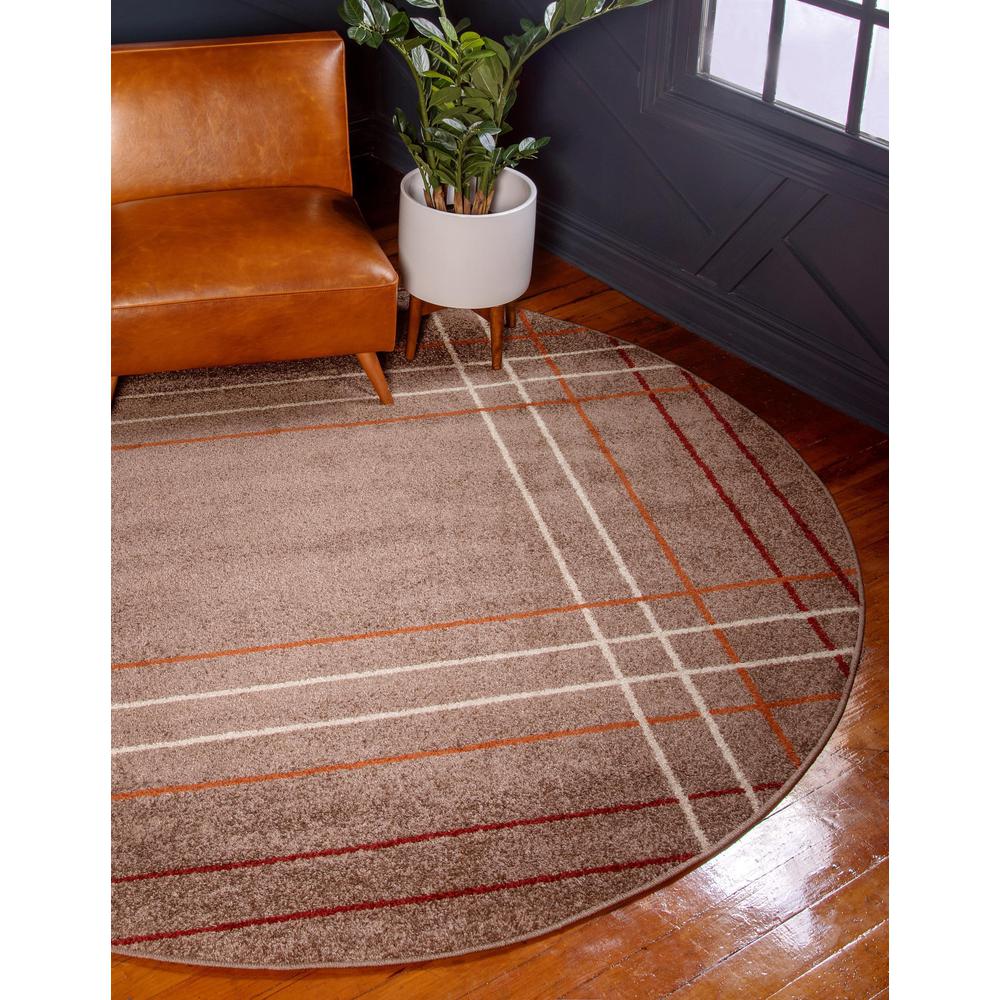 Autumn Heritage Rug, Light Brown (8' 0 x 8' 0). Picture 2
