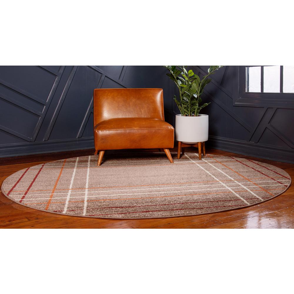 Autumn Heritage Rug, Light Brown (8' 0 x 8' 0). Picture 3
