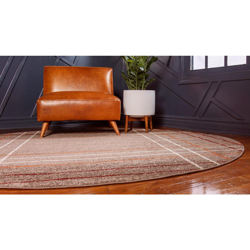 Autumn Heritage Rug, Light Brown (8' 0 x 8' 0). Picture 4
