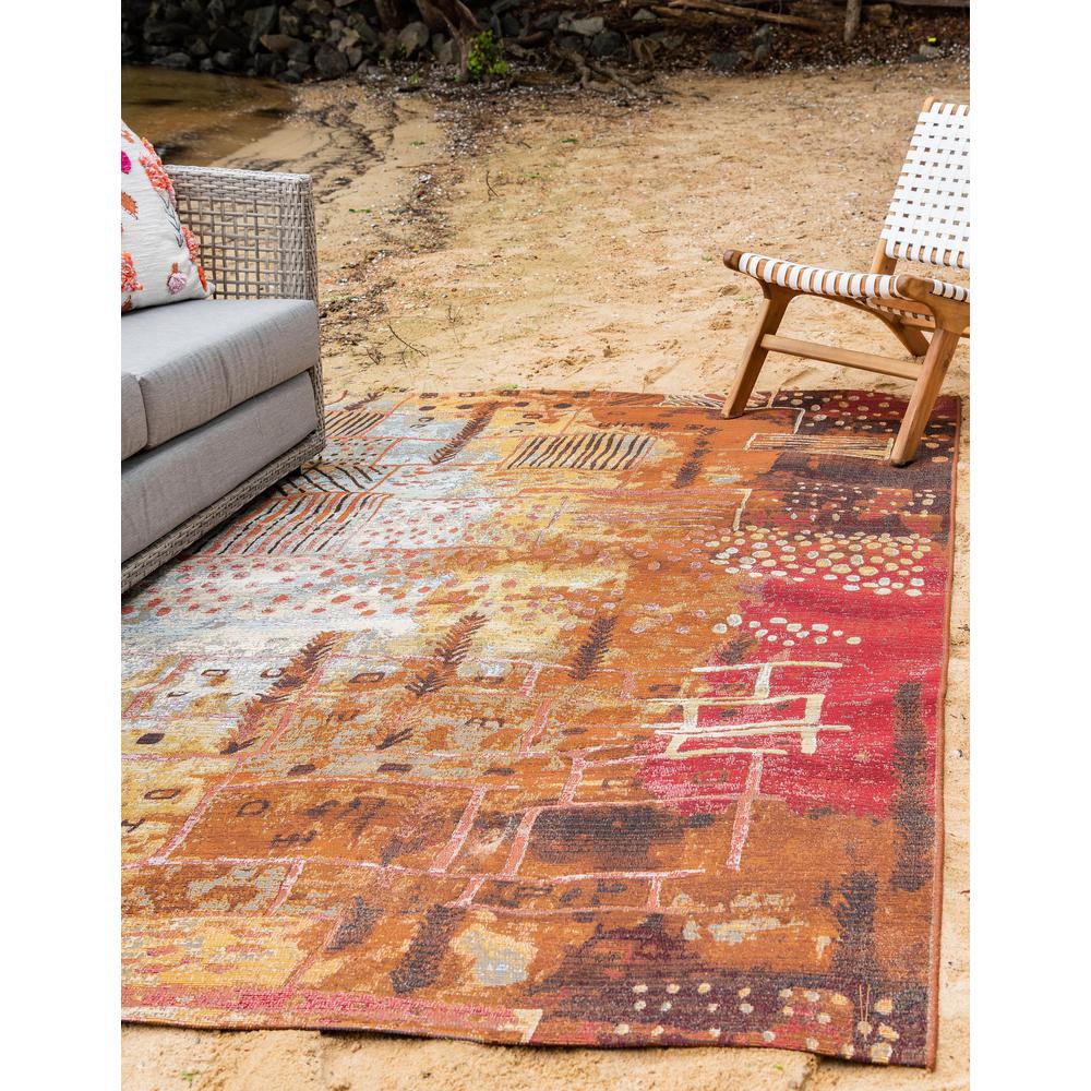 Outdoor Pine Rug, Multi (5' 3 x 8' 0). Picture 2