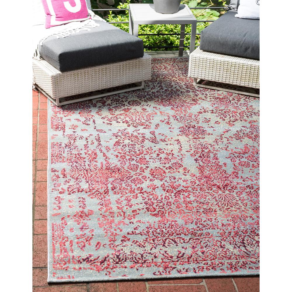 Outdoor Vintage Rug, Red (4' 0 x 6' 0). Picture 2