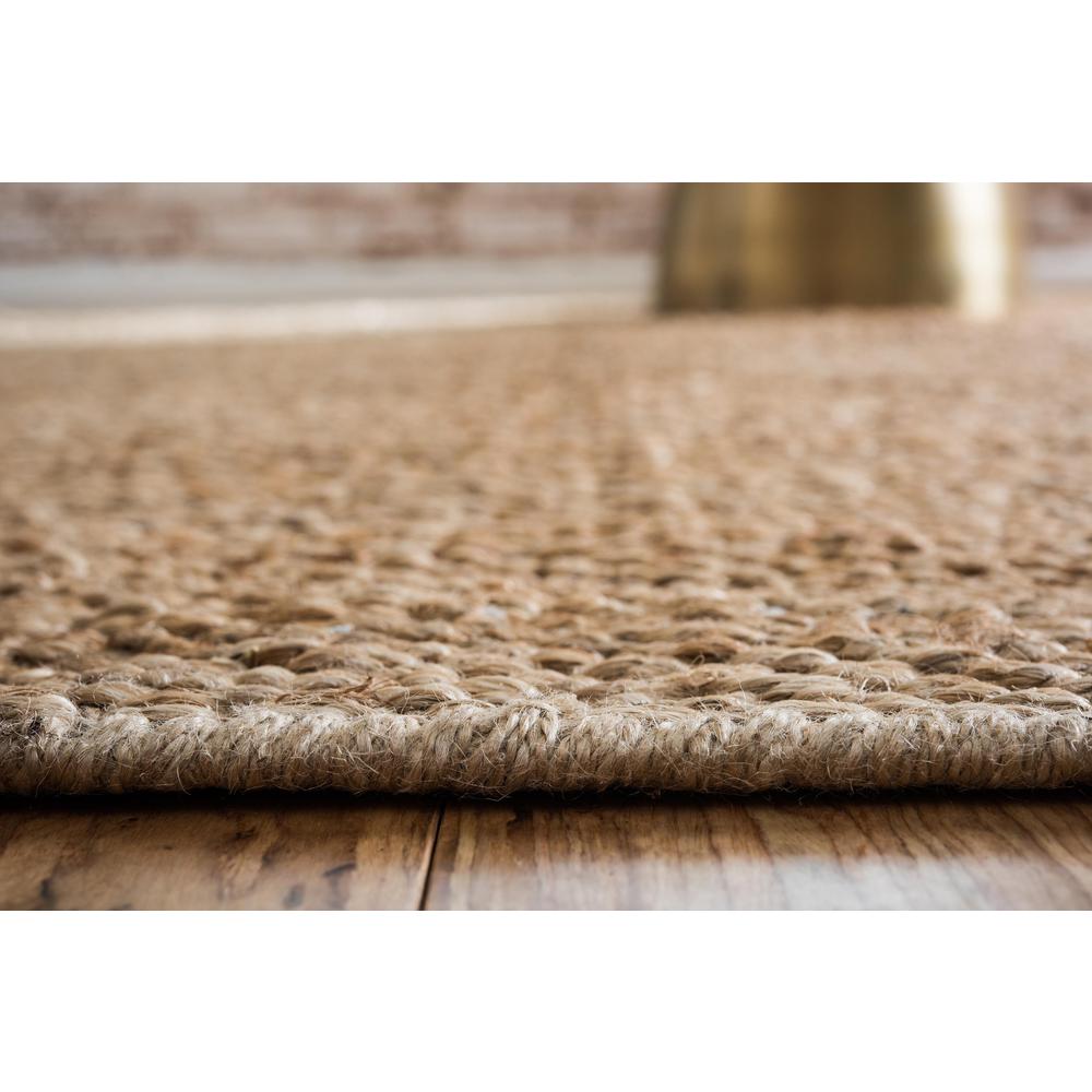 Chunky Jute Rug, Natural (8' 0 x 10' 0). Picture 3