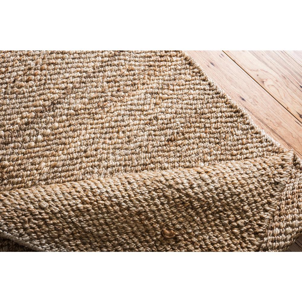 Chunky Jute Rug, Natural (8' 0 x 10' 0). Picture 5