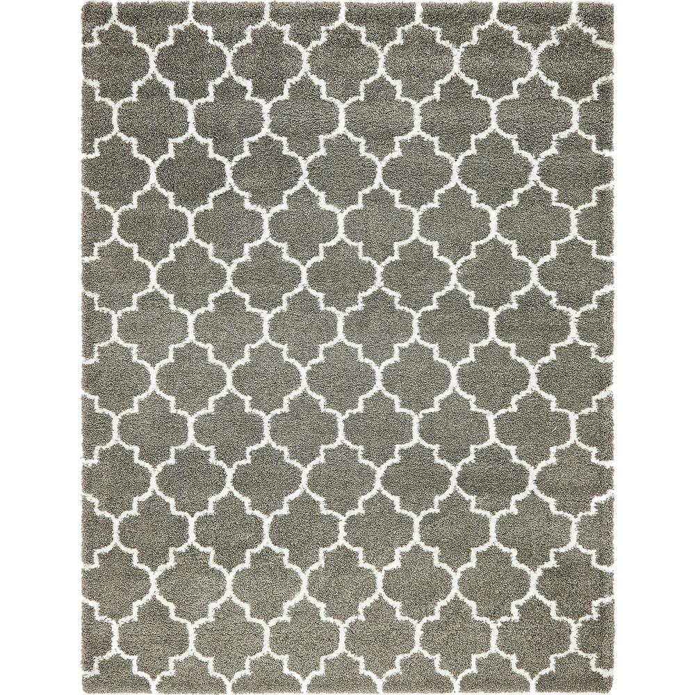 Marble Rabat Shag Rug, Gray (9' 0 x 12' 0). Picture 2