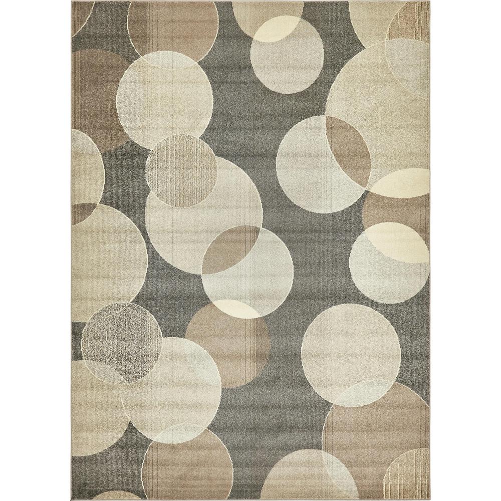 Seaside Chromatic Rug, Gray (9' 0 x 12' 0). Picture 2