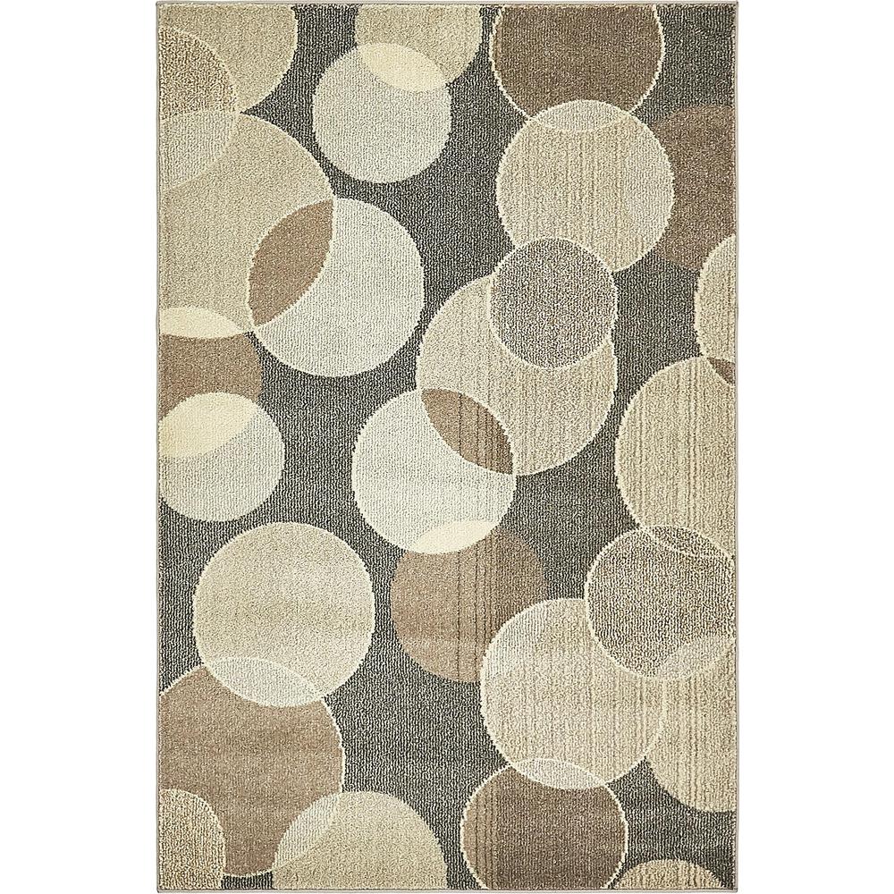 Seaside Chromatic Rug, Gray (4' 0 x 6' 0). Picture 2