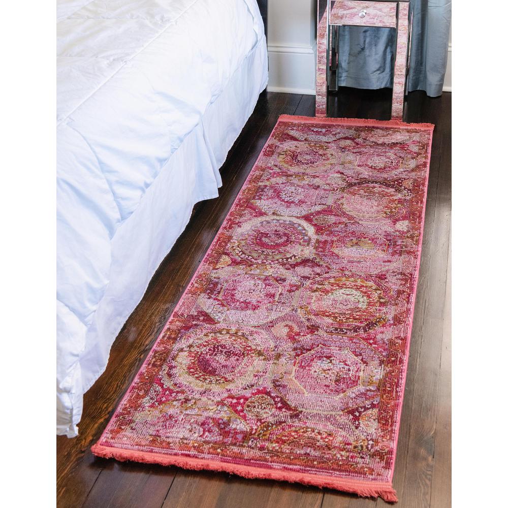 Coppelia Baracoa Rug, Pink (2' 2 x 6' 0). Picture 2
