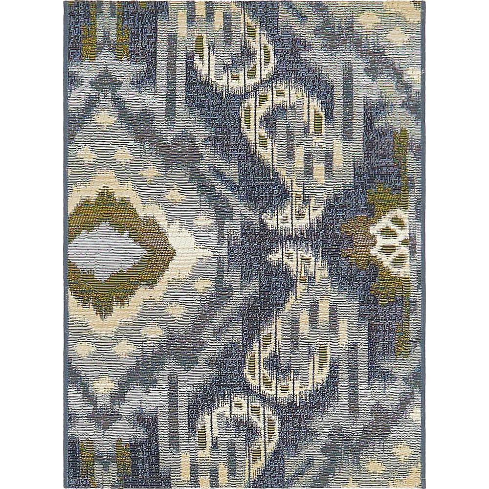 Outdoor Union Rug, Blue (2' 2 x 3' 0). Picture 2