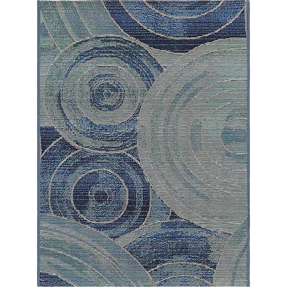 Outdoor Rippling Rug, Light Blue (2' 2 x 3' 0). Picture 2