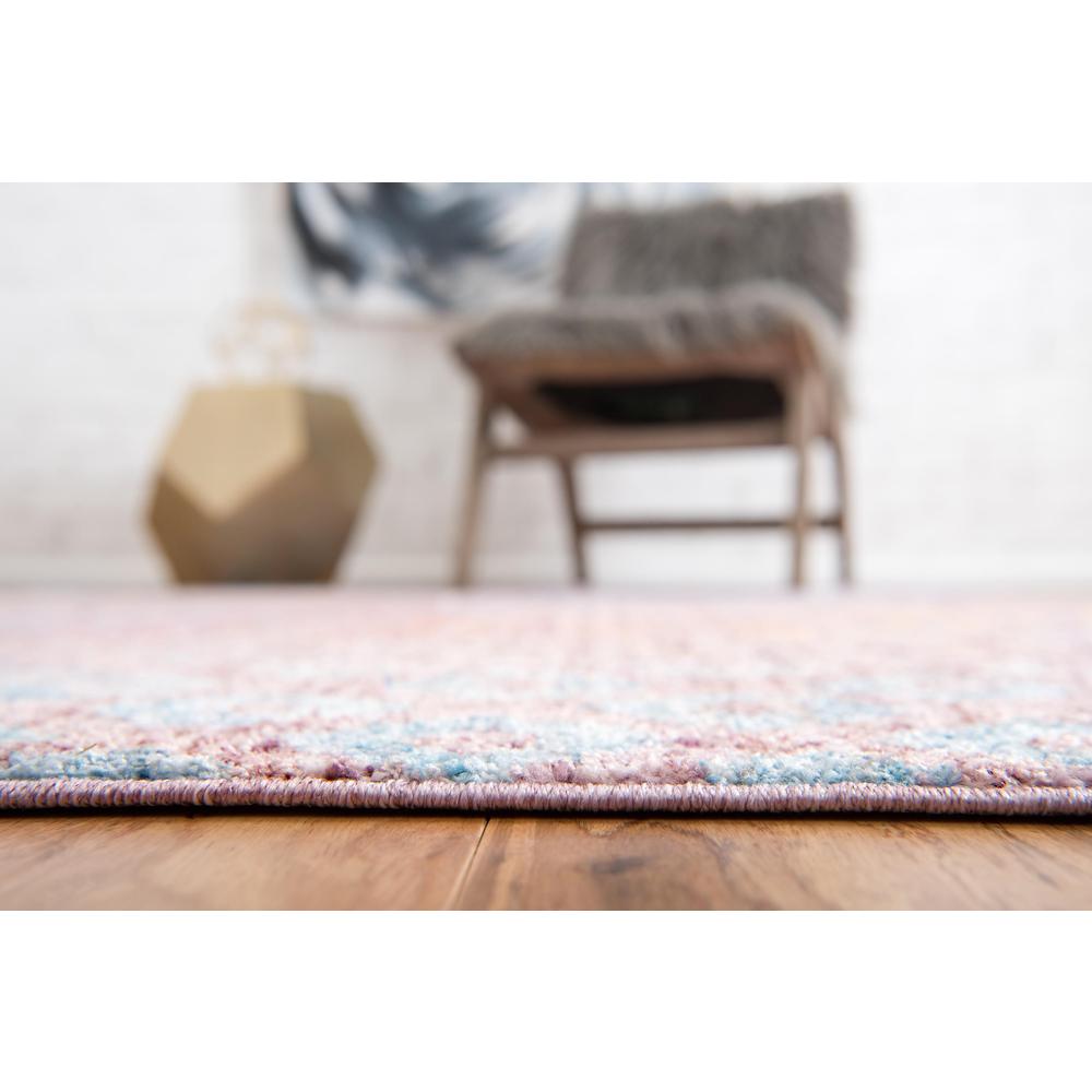 Rainbow Spectral Rug, Violet (8' 0 x 11' 0). Picture 5