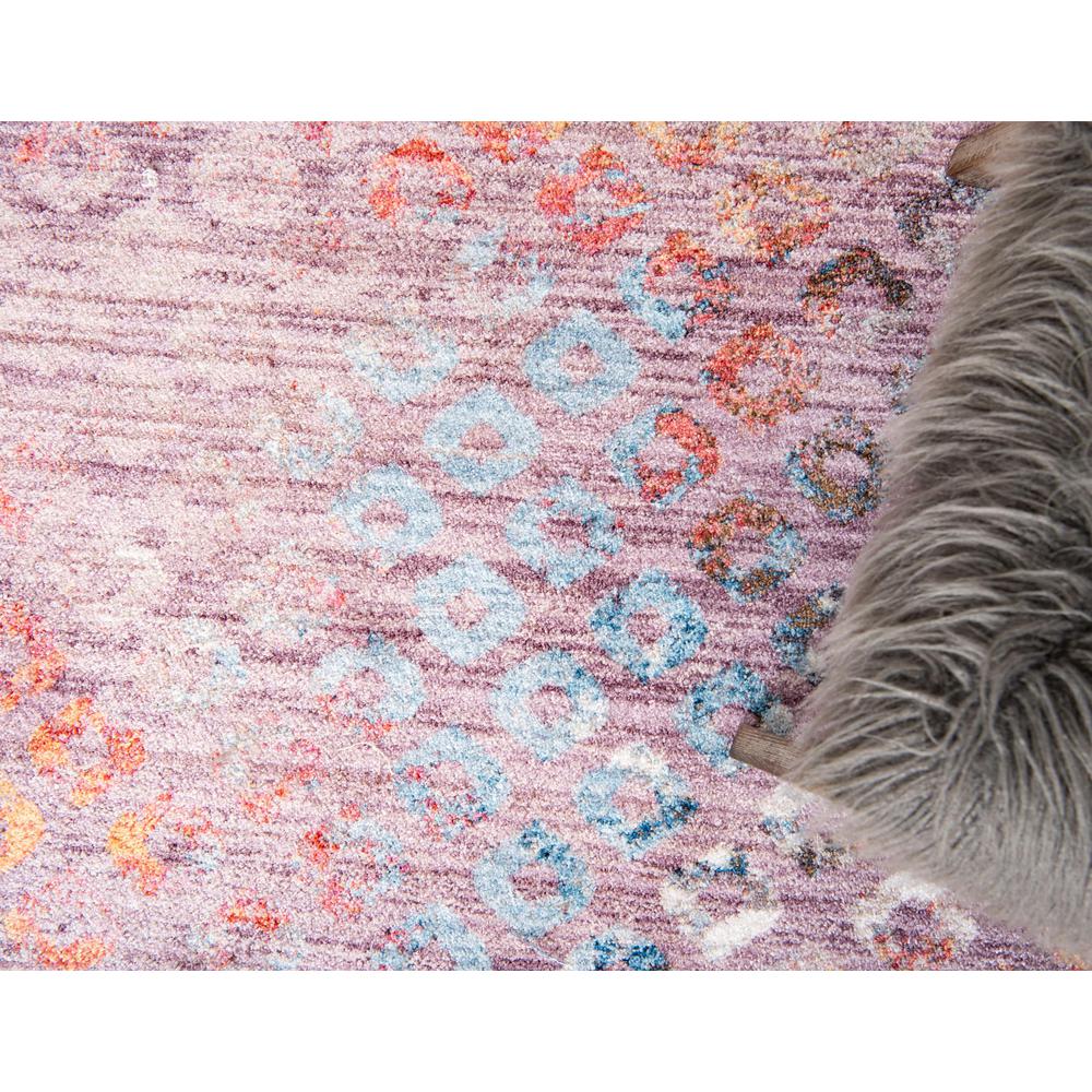 Rainbow Spectral Rug, Violet (8' 0 x 11' 0). Picture 6