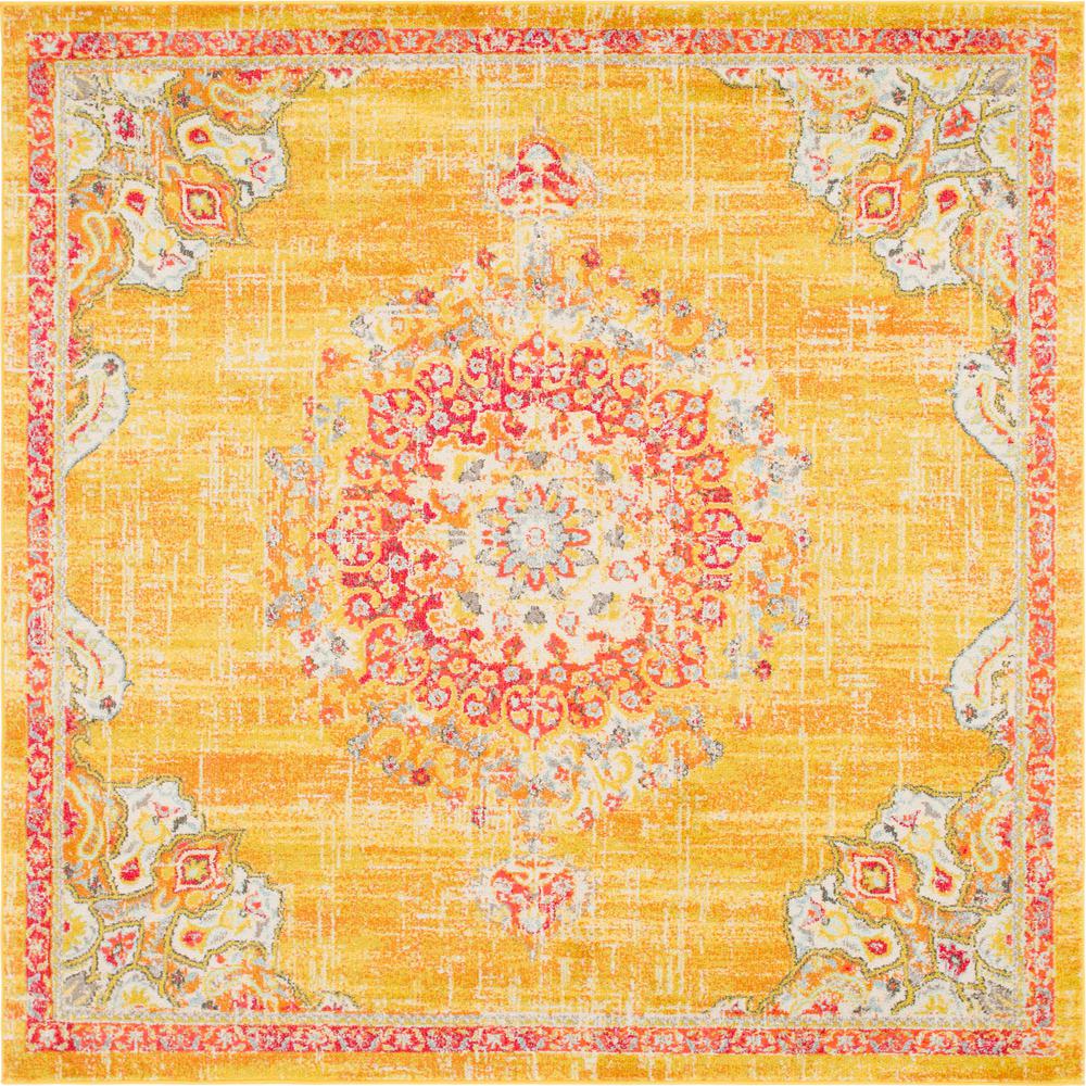 Alexis Penrose Rug, Gold (8' 0 x 8' 0). Picture 2