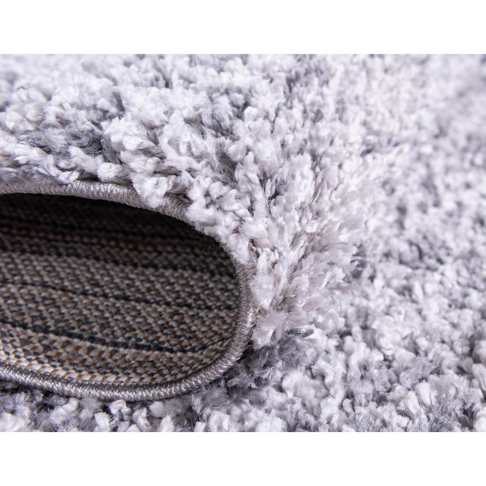Misty Hygge Shag Rug, Gray (3' 3 x 3' 3). Picture 6