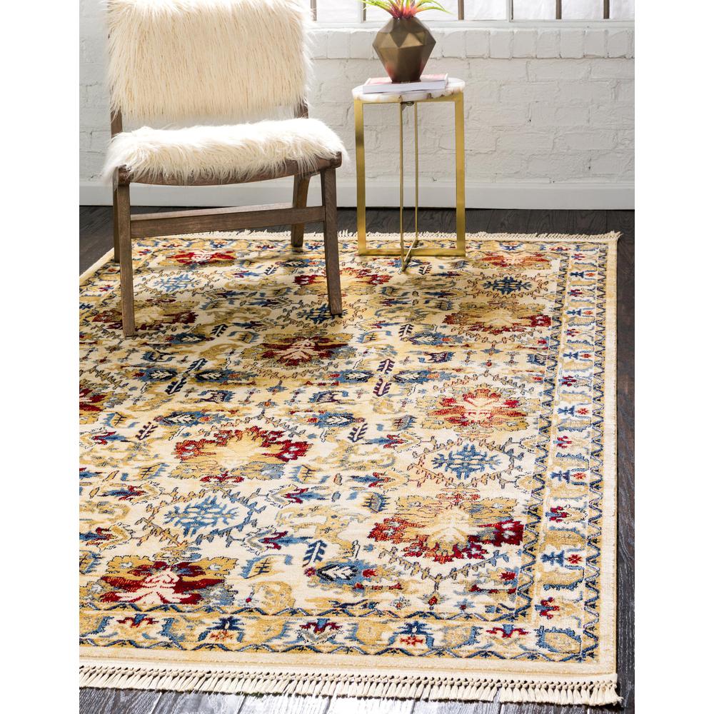 Diplomat District Rug, Ivory (8' 0 x 10' 0). Picture 2