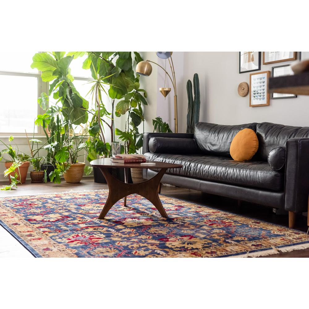 Diplomat District Rug, Blue (8' 0 x 10' 0). Picture 3