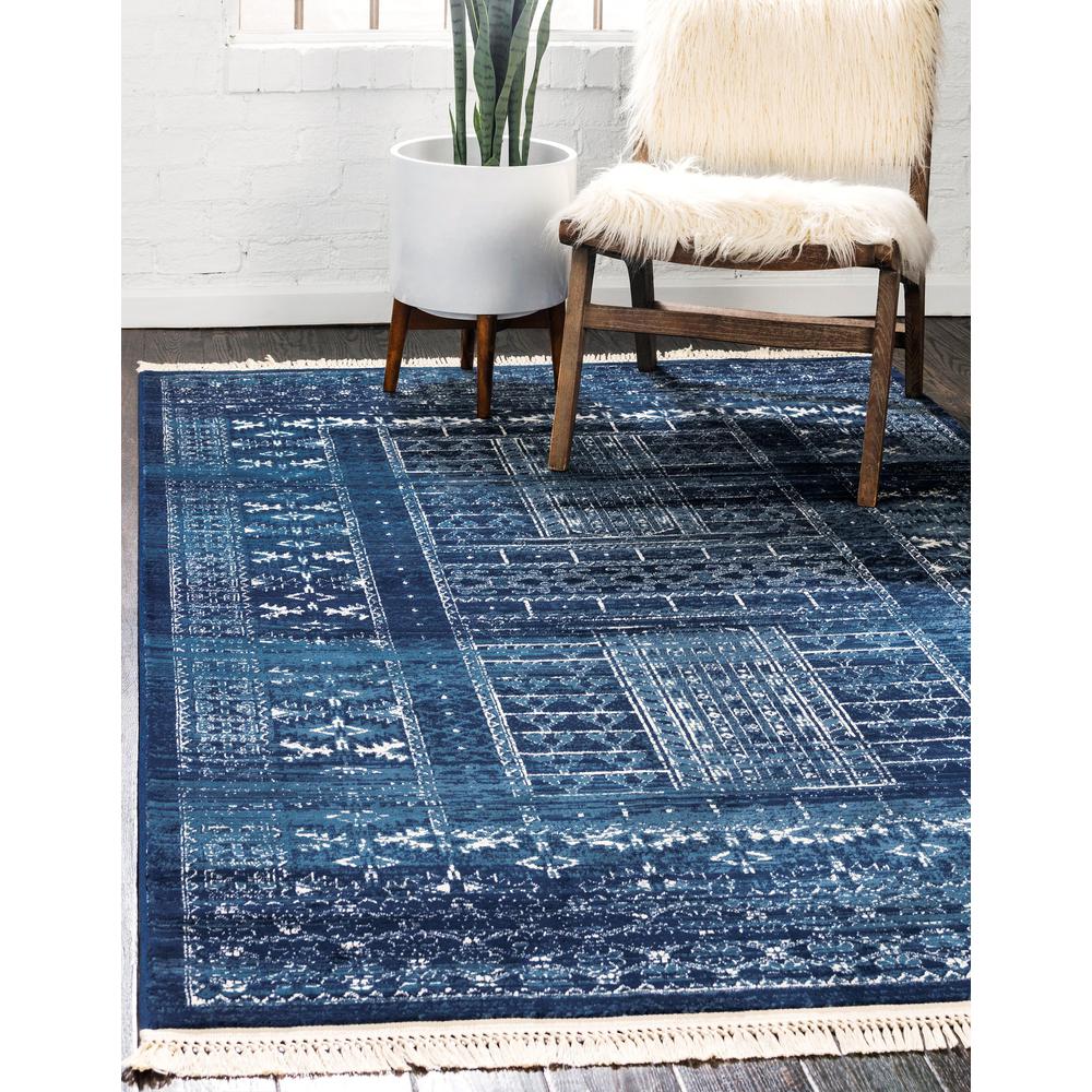 Sequoia District Rug, Blue (8' 0 x 10' 0). Picture 2