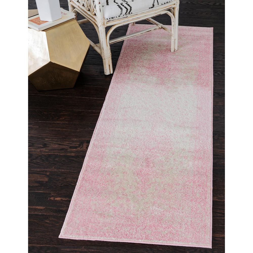 Midnight Bromley Rug, Pink (2' 0 x 6' 7). Picture 2