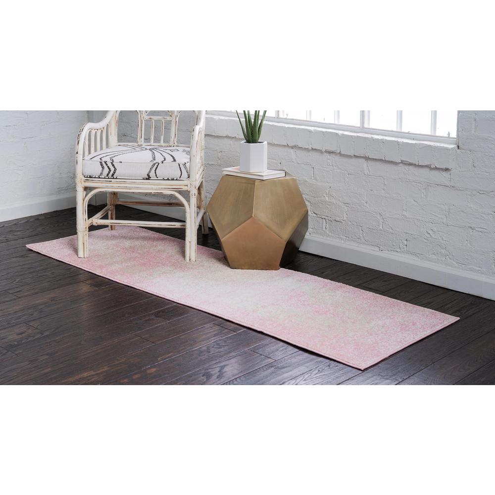 Midnight Bromley Rug, Pink (2' 0 x 6' 7). Picture 3